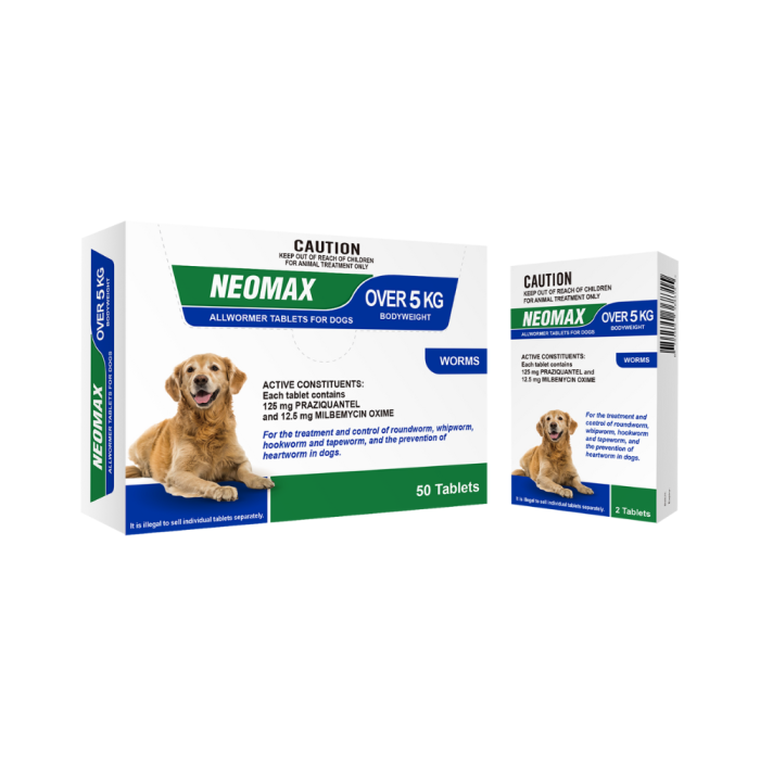 Milbemax unsquished All Wormer For