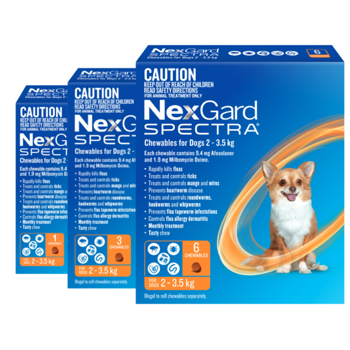 Nexgard 6 pack small hotsell